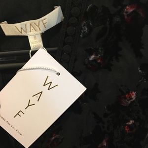 WAYF Dresses - New WAYF *V neck* Bennet Velvet Shift Mini Dress WAYF Dresses - New WAYF *V neck* Bennet Velvet Shift Mini Dress